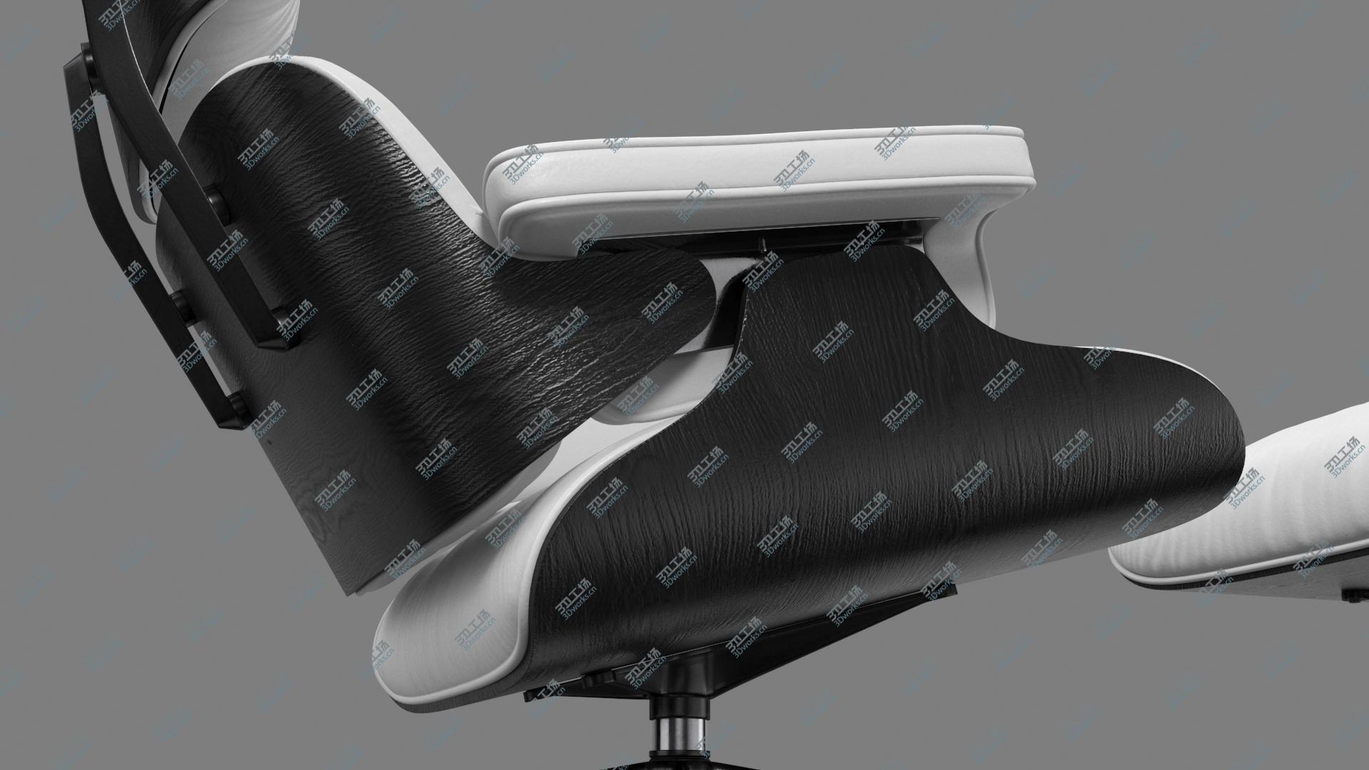 images/goods_img/202105072/Eames Vitra Lounge Chair 1956 BW 3D model/5.jpg